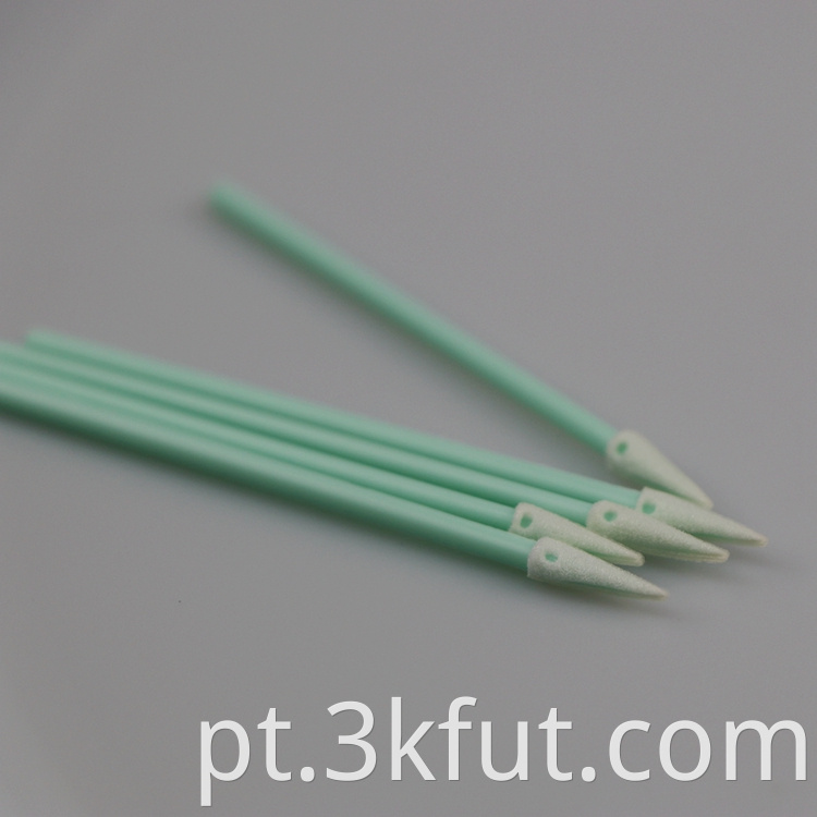 fiber optic cleaning foam swab